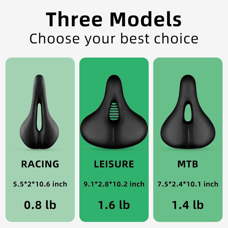 Load image into Gallery viewer, Saddle | Anti Slip Memory Foam Saddle with Centre Cut Out ROCKBROS MADOVERBIKING
