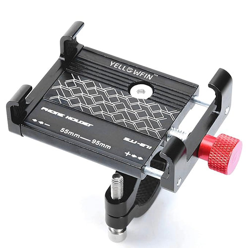 Mobile Phone Holder | CLAW GRIP - Aluminium Alloy, Fits any Handlebar, Supports 4