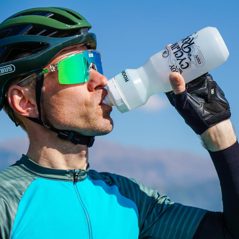 Load image into Gallery viewer, Bottles | BIDON - Rotate &amp; Squeeze (Gray-600ml) ROCKBROS MADOVERBIKING
