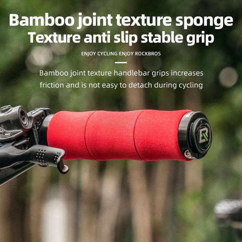 Load image into Gallery viewer, Flatbar Grips ROCKBROS MADOVERBIKING
