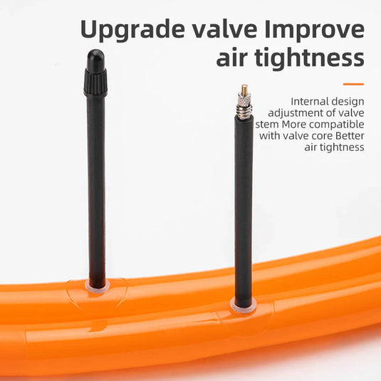 Road Inner Tube | 35gm Ultra-Light TPU Tube - 700x18-32c (65mm/85mm) ROCKBROS MADOVERBIKING
