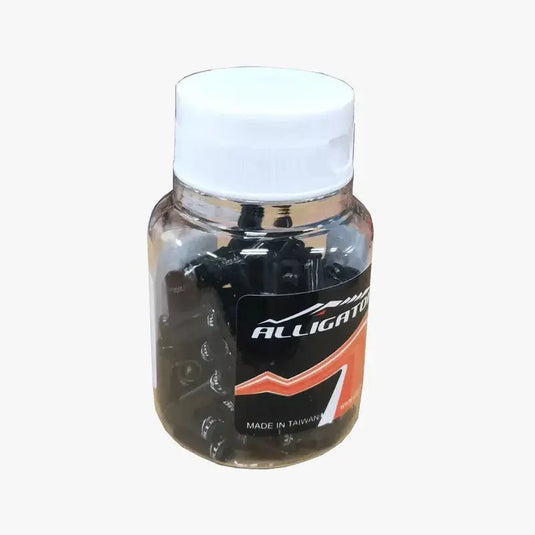 ALLIGATOR BRAKE CABLE HOUSING END CAPS | PLASTIC - 120 PCS