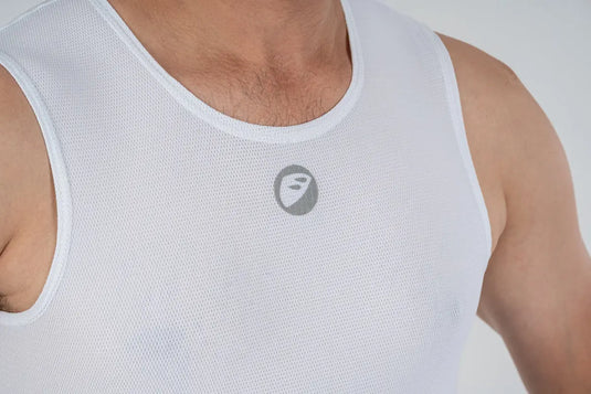 APACE Cycling Baselayer | Mesh Cooling | White | Unisex