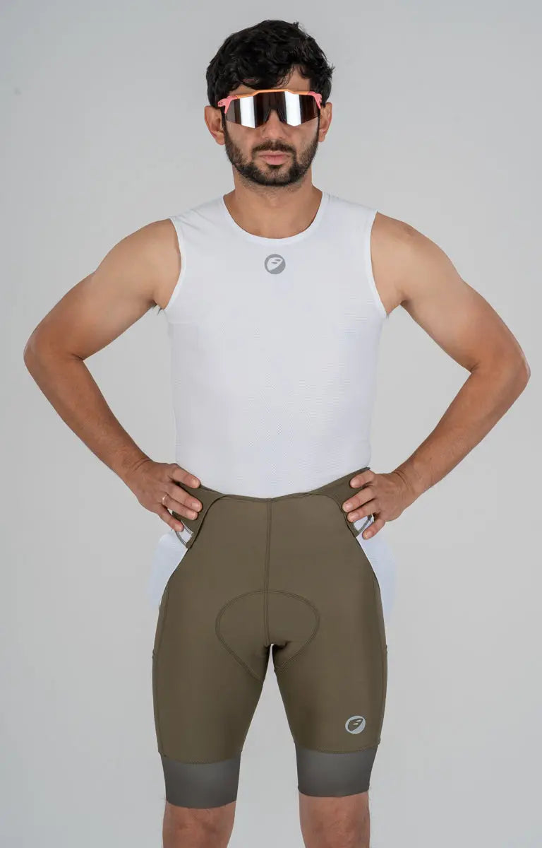 Load image into Gallery viewer, APACE Cycling Baselayer | Mesh Cooling | White | Unisex
