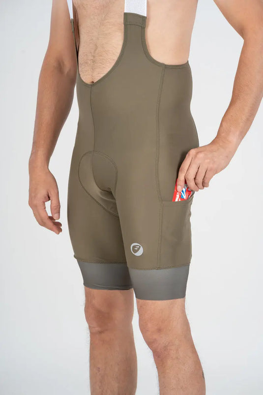 APACE Cycling Bib Shorts | Tourer Endurance | Moss | Mens