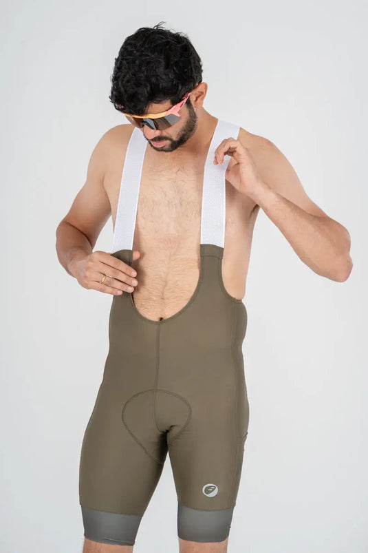 APACE Cycling Bib Shorts | Tourer Endurance | Moss | Mens