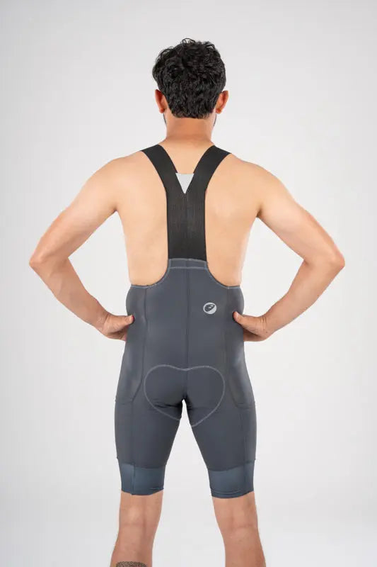 APACE Cycling Bib Shorts | Tourer Endurance | Slate | Mens