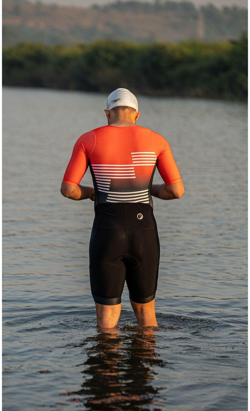 Load image into Gallery viewer, APACE MENS TRIATHLON SUIT | TRISUIT | FULL DISTANCE | STREAMLINE 2.0 | JAZZ
