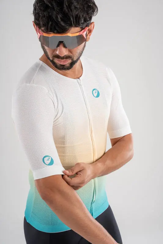 Load image into Gallery viewer, APACE Race fit Cycling Jersey | Monsoon | Unisex
