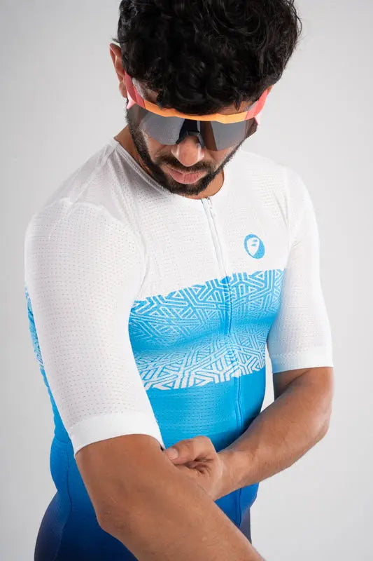 Load image into Gallery viewer, APACE Race fit Cycling Jersey | TidalForce | Unisex
