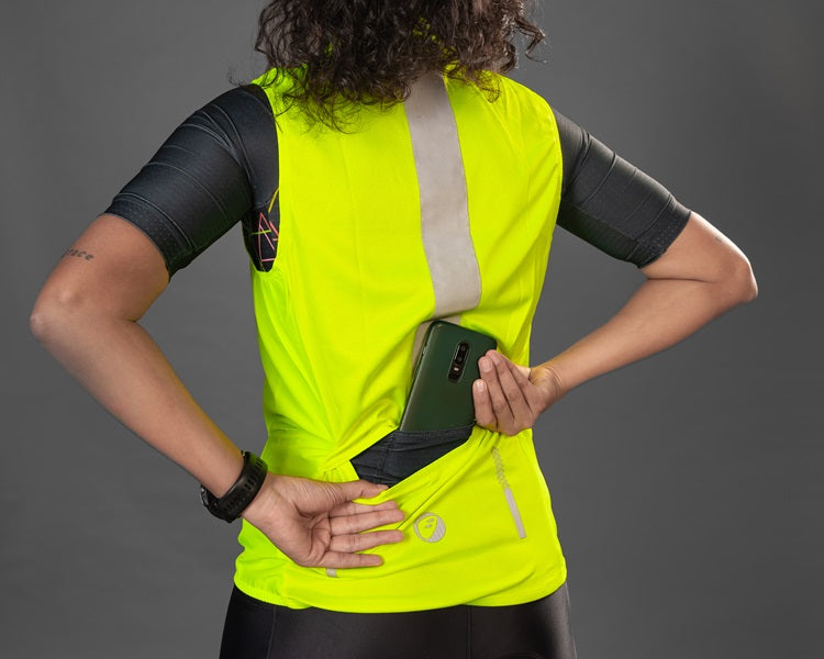 Load image into Gallery viewer, Apace Cycling Jacket | Gilet Sleeveless | Neon
