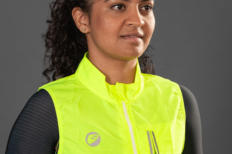 Load image into Gallery viewer, Apace Cycling Jacket | Gilet Sleeveless | Neon
