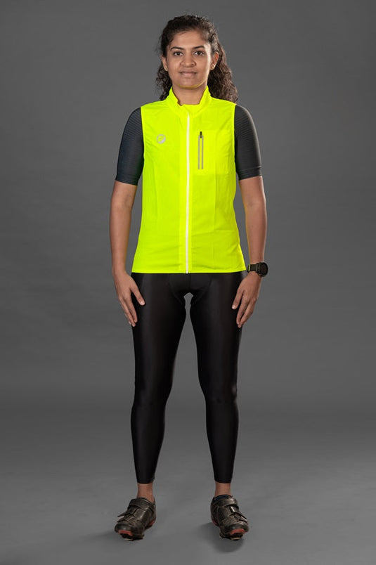 Apace Cycling Jacket | Gilet Sleeveless | Neon