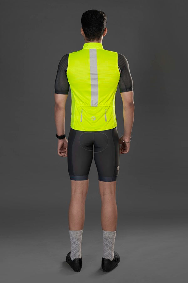 Load image into Gallery viewer, Apace Cycling Jacket | Gilet Sleeveless | Neon
