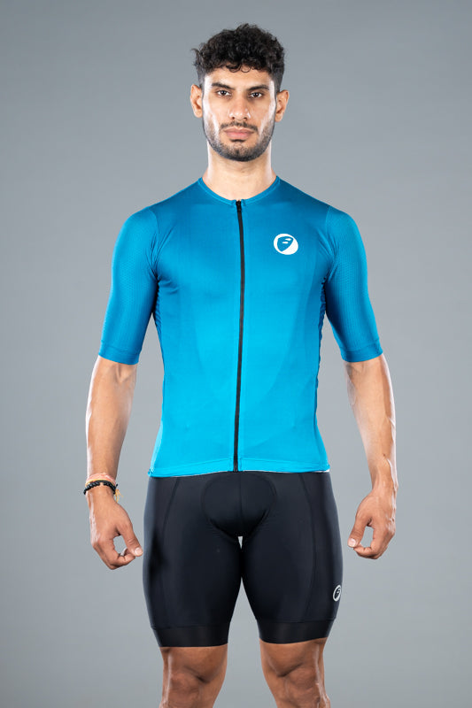 Load image into Gallery viewer, Apace Cycling Jersey | Cruise fit | Deep Sea
