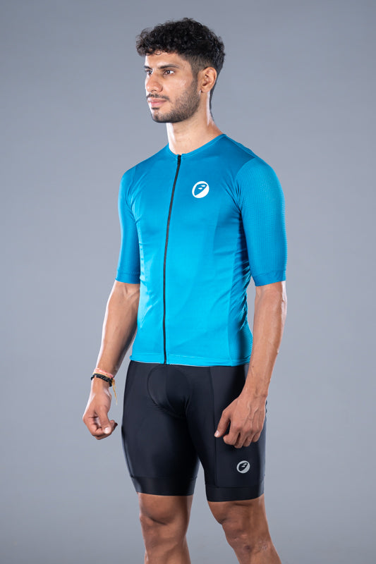 Load image into Gallery viewer, Apace Cycling Jersey | Cruise fit | Deep Sea
