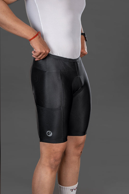 Apace Mens Cycling | Bibless shorts | Evolve | Black