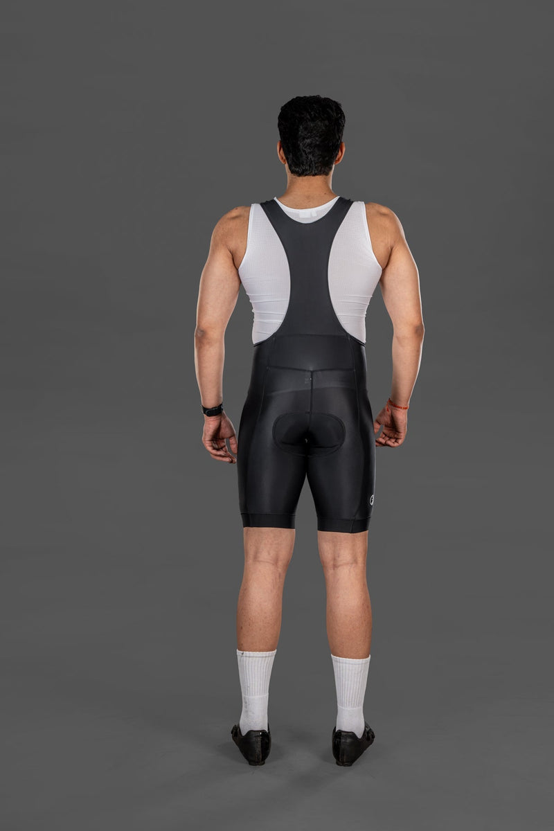 Load image into Gallery viewer, Apace Mens Cycling | Racing Bib Shorts | Sprint | Ebony
