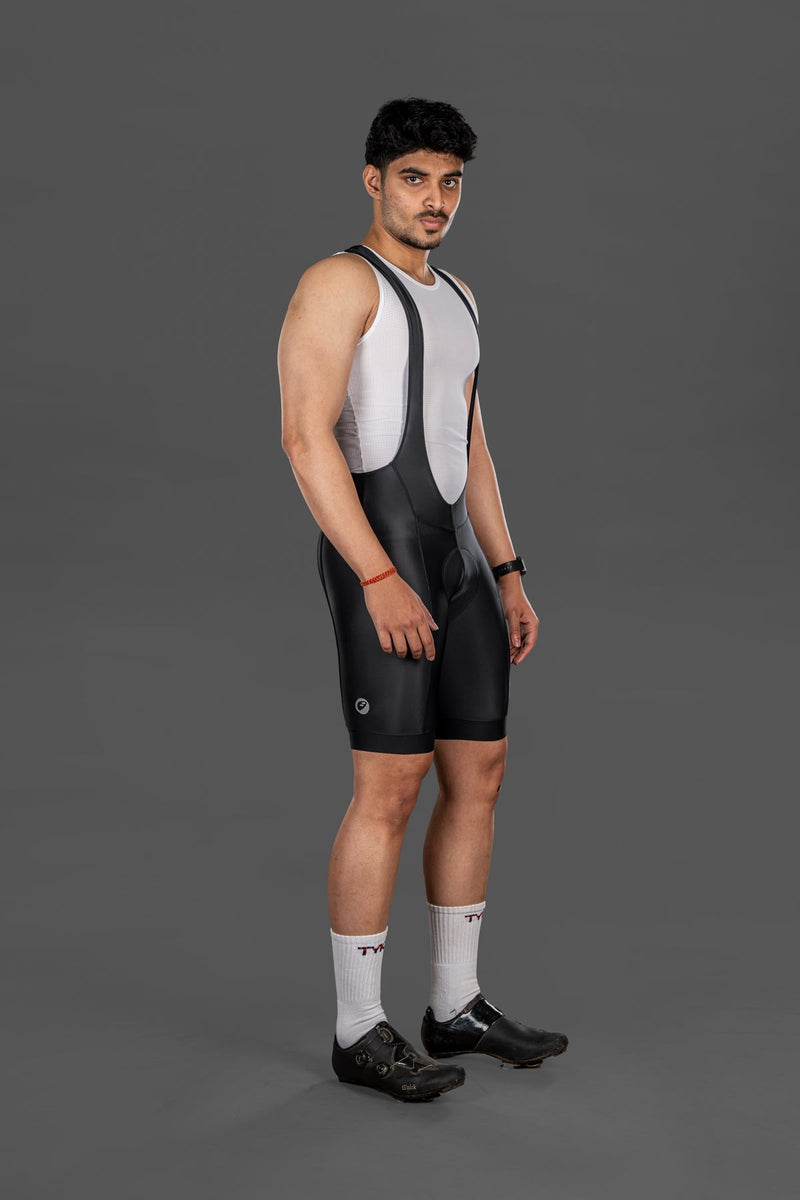 Load image into Gallery viewer, Apace Mens Cycling | Racing Bib Shorts | Sprint | Ebony
