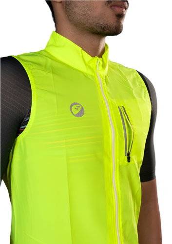 Cycling Jacket | Gilet Sleeveless | Neon - MADOVERBIKING -  Apace