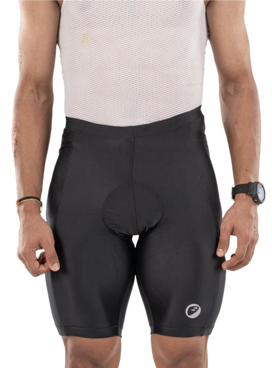 Mens Cycling | Bibless shorts | Evolve | Black - MADOVERBIKING -  Apace