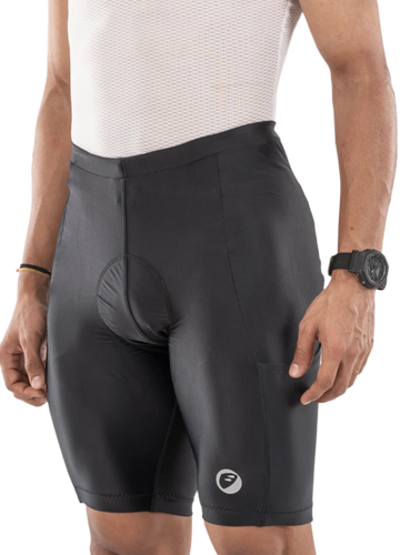 Mens Cycling | Bibless shorts | Evolve | Black - MADOVERBIKING -  Apace