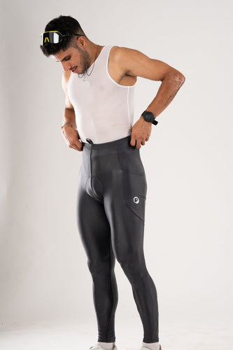 Apace Mens Cycling | Full Tights | Blade | Black