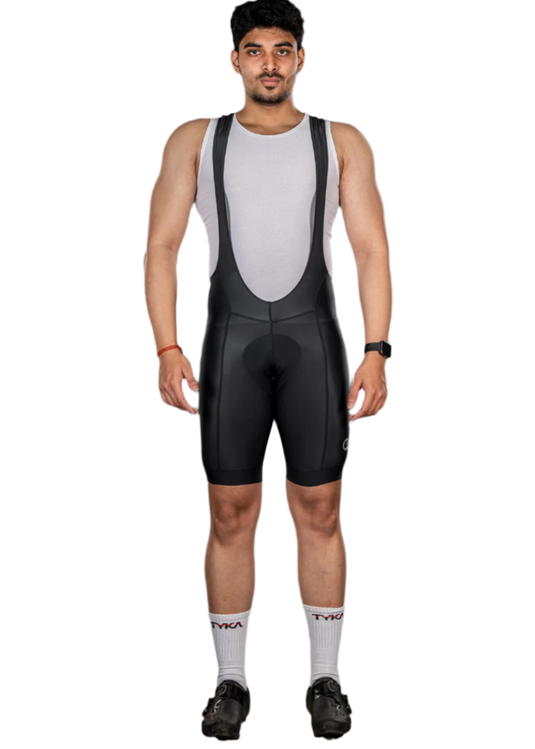Mens Cycling | Racing Bib Shorts | Sprint | Ebony - MADOVERBIKING -  Apace