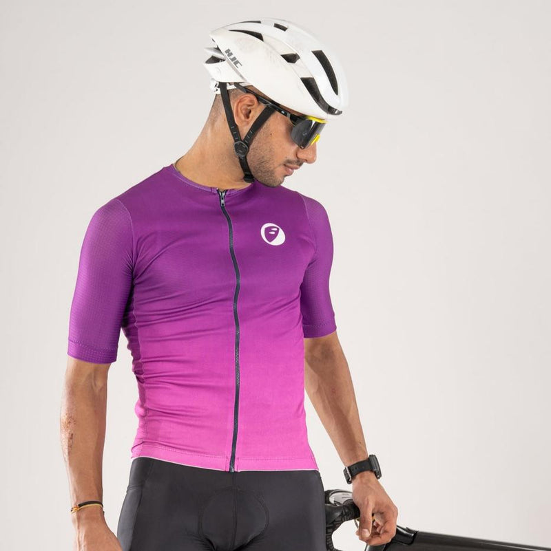 Load image into Gallery viewer, Apace Unisex Cycling | Cruise fit Jersey | Lavender
