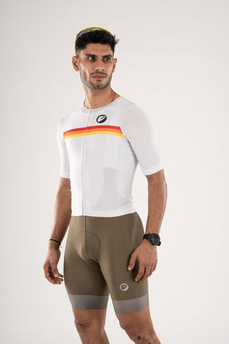 Apace Unisex Cycling | Elite fit Jersey | Crest