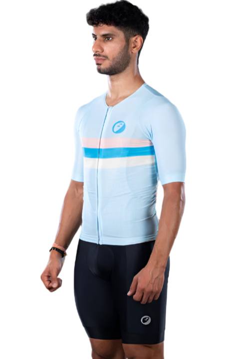 Load image into Gallery viewer, Unisex Cycling | Elite fit Jersey | Ice - MADOVERBIKING -  Apace
