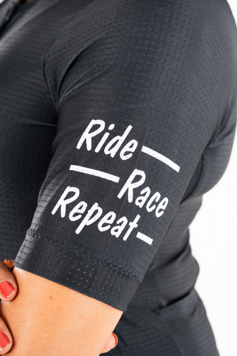 Load image into Gallery viewer, Apace Unisex Cycling | Race fit Jersey | Stealth
