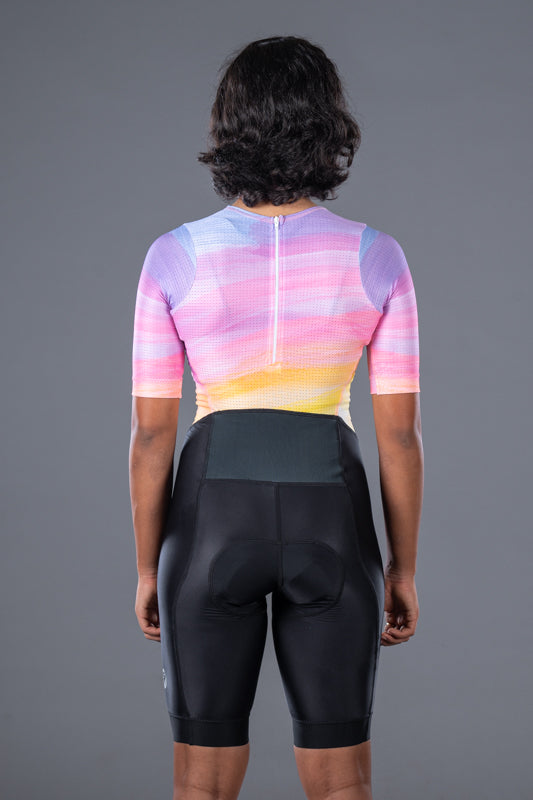 Load image into Gallery viewer, Apace Womens Cycling | BackZipped Speedsuit | Pastel
