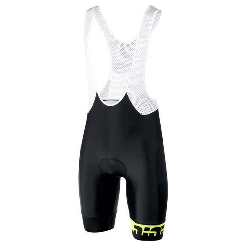 Load image into Gallery viewer, Bioracer Team 2.0 Women&#39;S Bibshort - Black/Fluo Yellow
