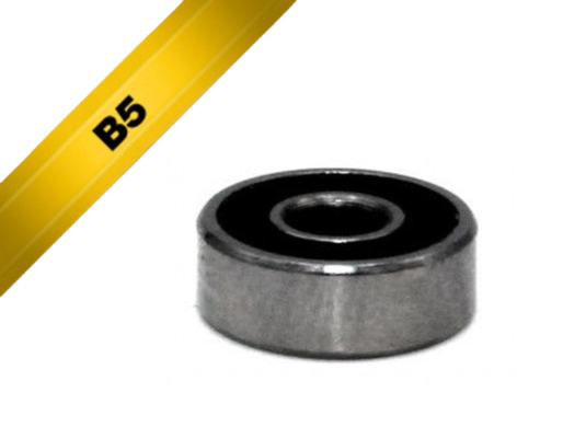 BLACKBEARING 2RS B5 BEARING | R2 (3.18 X 9.53 X 3.97 MM) - MADOVERBIKING