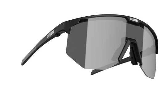 Bliz Hero Small Black Sport Sunglasses (Silver)