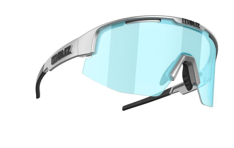 Load image into Gallery viewer, Bliz Matrix Silver Sport Sunglasses (Ice-Blue Multi)
