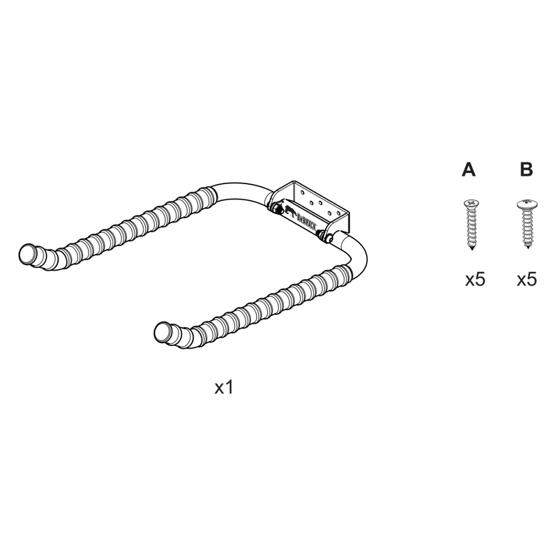 Load image into Gallery viewer, BNB BICYCLE WALL MOUNT | DISPLAY/STORAGE STAND | FOR 2 BIKES - MADOVERBIKING -  BNB BeaRack

