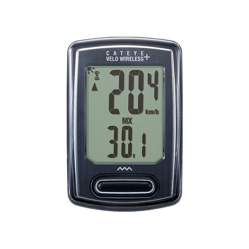 Load image into Gallery viewer, Cateye Velo Wireless+ Cyclocomputer (Black)
