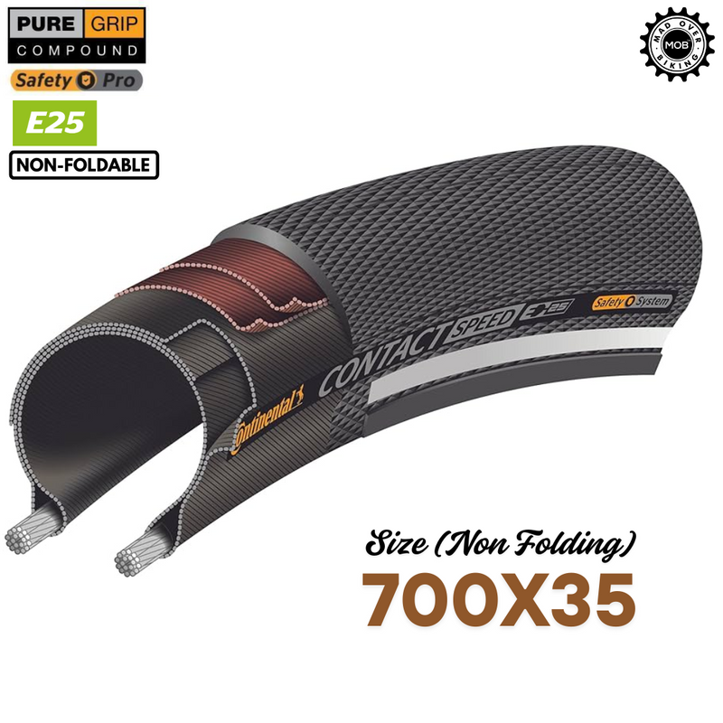 Load image into Gallery viewer, Hybrid/Gravel/Bike Tire | CONTACT SERIES 700C - Non Folding - MADOVERBIKING -  Continental
