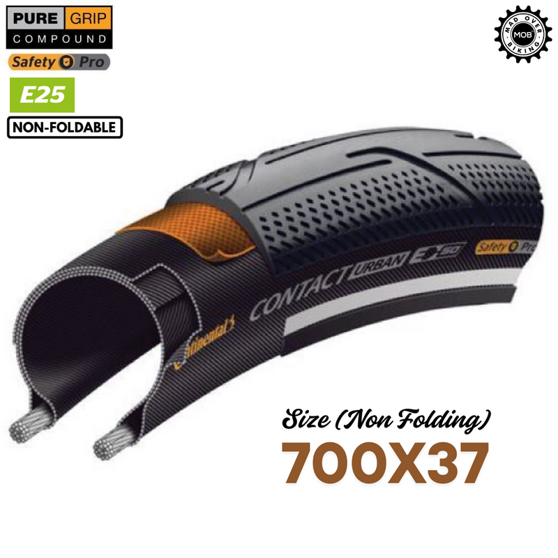 Load image into Gallery viewer, Hybrid/Gravel/Bike Tire | CONTACT SERIES 700C - Non Folding - MADOVERBIKING -  Continental
