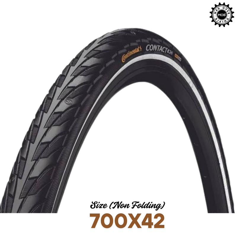 Load image into Gallery viewer, Hybrid/Gravel/Bike Tire | CONTACT SERIES 700C - Non Folding - MADOVERBIKING -  Continental
