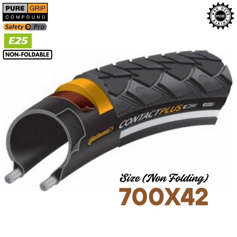 Load image into Gallery viewer, Hybrid/Gravel/Bike Tire | CONTACT SERIES 700C - Non Folding - MADOVERBIKING -  Continental
