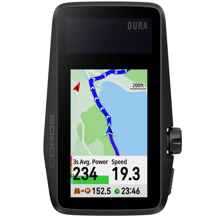 Load image into Gallery viewer, Coros Dura Solar GPS Bike Cyclocomputer (Black)
