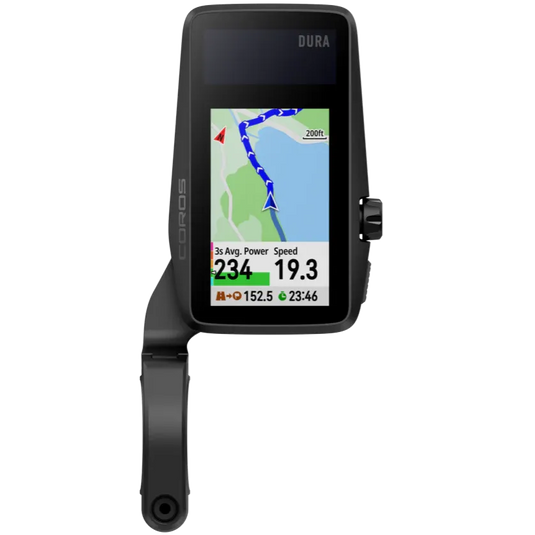 Coros Dura Solar GPS Bike Cyclocomputer (Black)