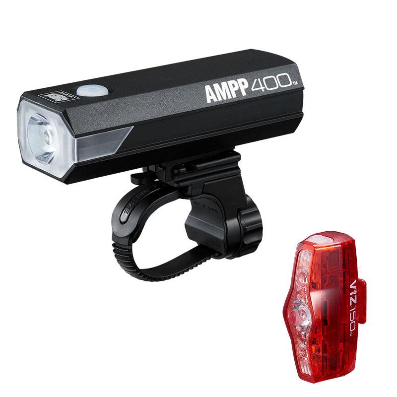 Load image into Gallery viewer, Cateye Combo Light AMPP400 Lumen &amp; VIZ150 Lumen (RC)
