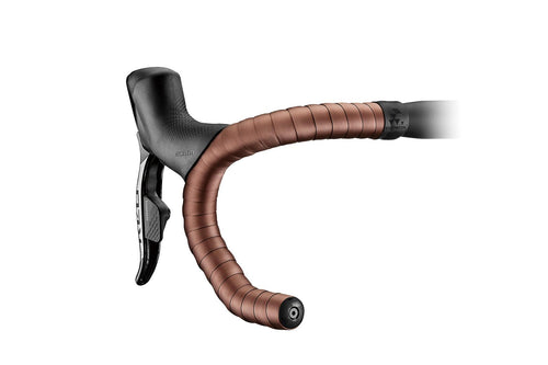Ciclovation Advanced Bar Tape Leather Touch - w/ Organic Gel Pad (Steampunk Copper)