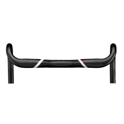 Controltech CLS FL4 Round Riser Drop Handlebar (Black)