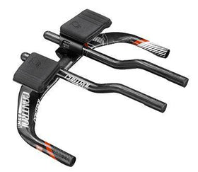 Controltech Time Zone Carbon Aerobar - Black/Red Decal