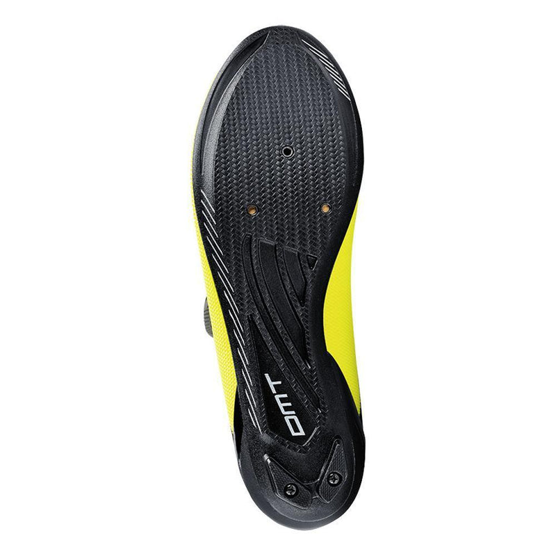 Load image into Gallery viewer, DMT Mens Road Cycling Shoes KR4 (Black/Yellow Fluo)
